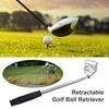 Golfbal Retriever Roestvrijstalen Telescopische Ball Retriever Tool voor Water Bushes Ball Pickup Tool Golfaccessoires