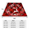 Merry Christmas Reindeer Snowflake Flannel Blanket-Bed Blanket&Throw Blanket Soft Comfortable, Ideal for Home Decoration Gifting
