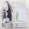 Iron Holder Wall Mounted Heat Resistant Widened Electric Iron Organizer with Hooks for Closet Hotel