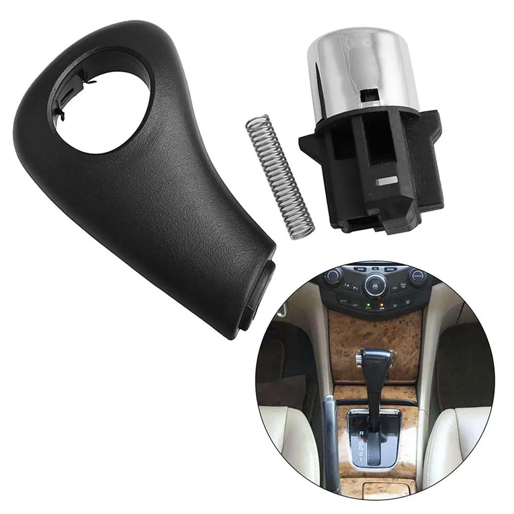 Auto Gear Lever Knob Side Plate Repair Kit Replace 54132-SDA-A81 Shifter Button Knob for 2 4 Door 2003-2005