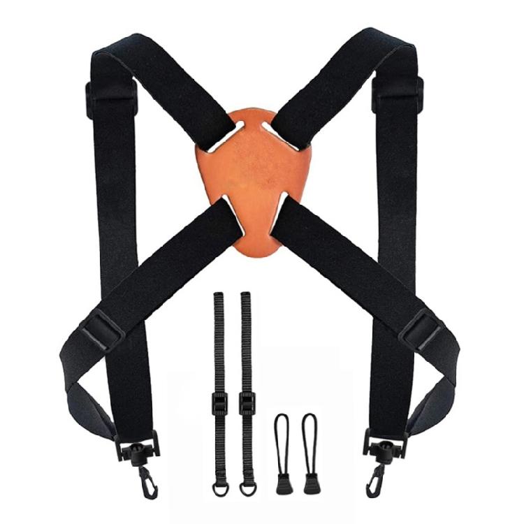 

Flexible Bands Camera Support Strap Ergonomic Quickly Release Chest Strap for Outdoor Lover 1