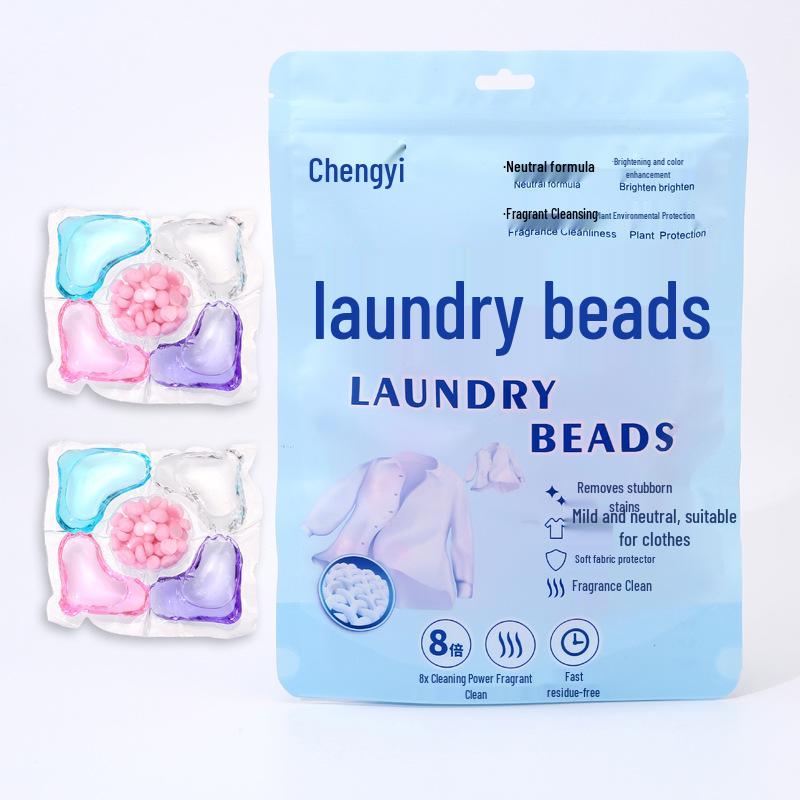 Cápsulas de Lavandería Limpieza Profunda Cinco en Uno con Eliminación de Manchas y Fragancia Duradera - Paquete Familiar