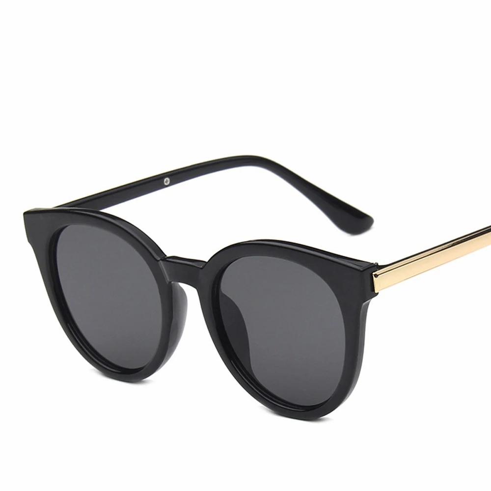 Fashion Brand Sunglasses Cat Eye Multicolor With Mirror Coated Lens For Women