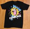 Courage the Cowardly Dog Cartoon T-shirt For Men Women S-4XL