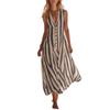 2026 European & American Bohemian Deep V-Neck Beach Dress