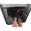 Bike Basket Metal Front Basket Detachable Black Click Large Bicycle