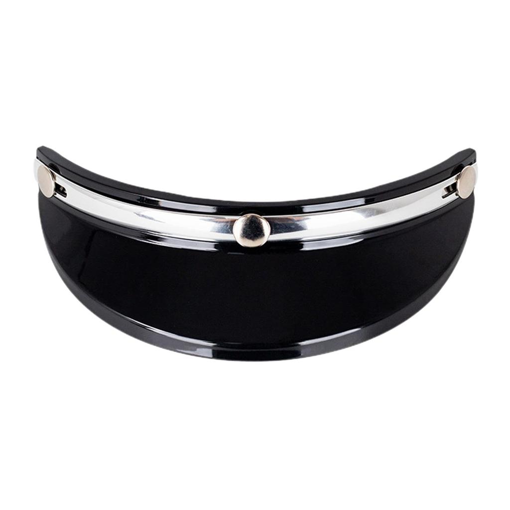 bike visor,retro helmet universal brim 3 button brim motorcycle hat visor 3 clip design
