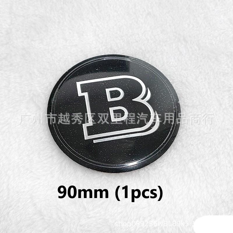 29/39/45/52/56/75/80/90mm Modified Sticker Emblem Badge sticker for BRABUS GLC GLA W213 W220 W464 W253 W204 W205 W254 W210 W211