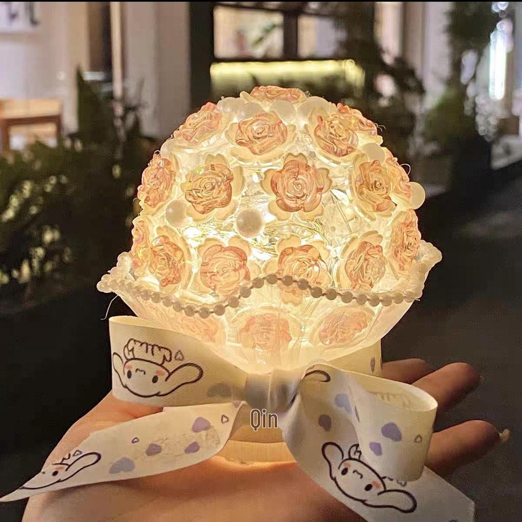 Luminous Butterfly Night Light Ornament - Ancient Style for TV Cabinet or Desk Decor