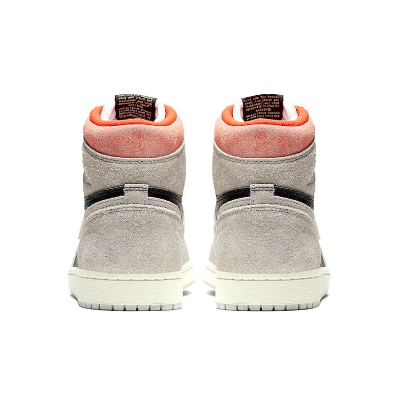 Jordan 1 Retro High 'Neutral Grey Hyper Crimson' Jordan 555088-018