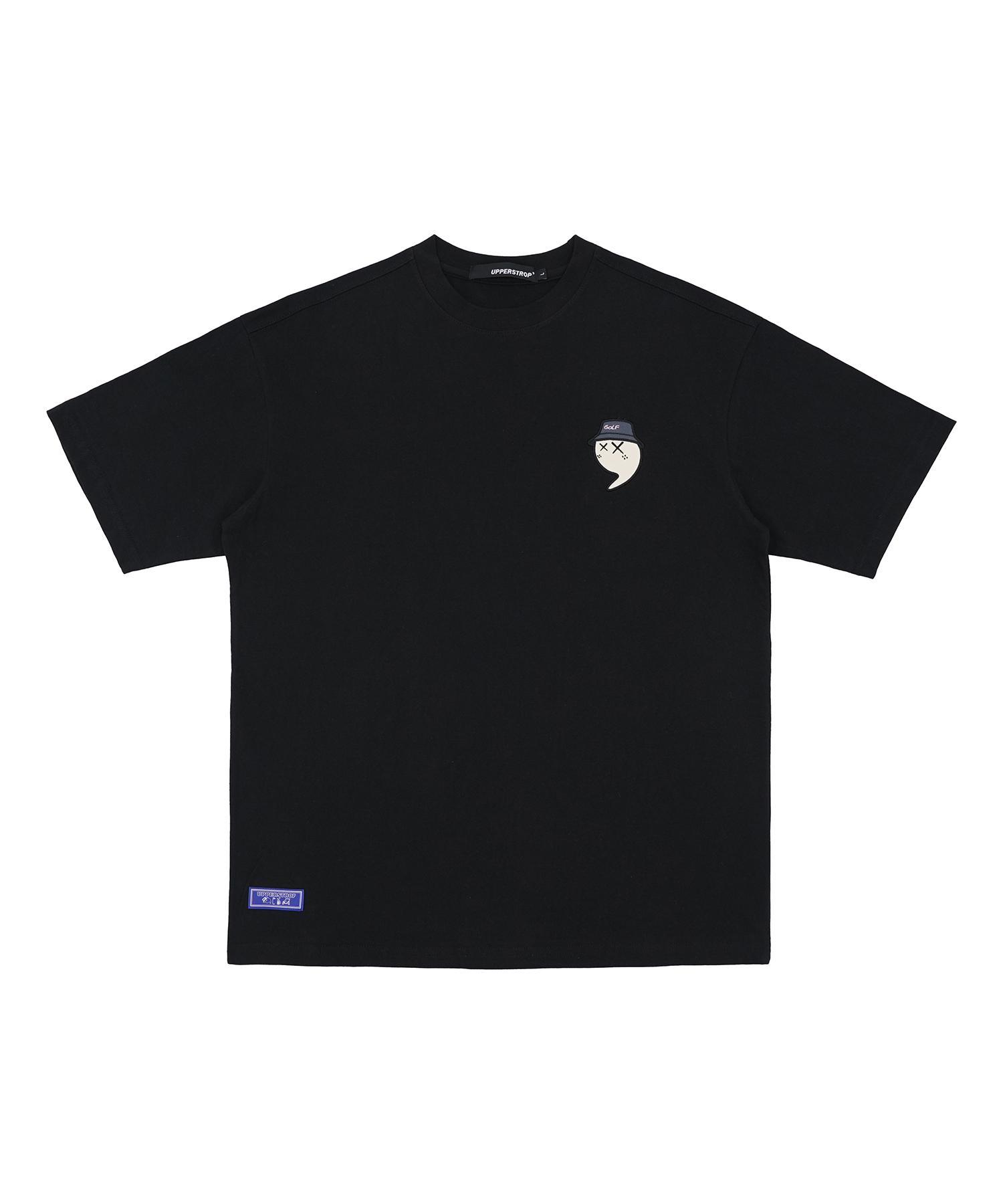 Upper Strop Golf [Up9059] Upst Golf Applique T-Shirt Black L