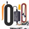 3.2m Car Dash Cam Wire Mirror DVR Hardwire Kit 12/24V To 5V Type-C Charger Driving Recorder Voltage-reducing Cord forCarplay GPS