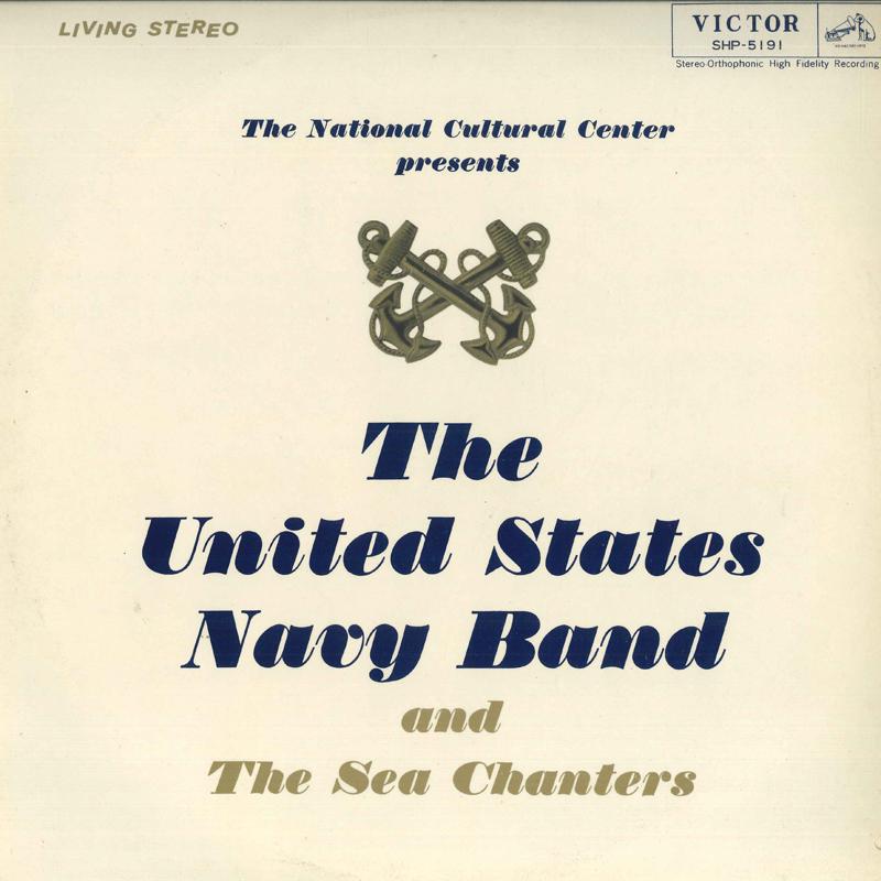 

LP Record US NAVY MILITARY BAND - Ikari wo age te SHP5191 VICTOR Japan Military Used