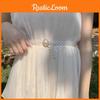 Trendy Women's Pearl Waist Chain Fashionable Elastic Beaded Belt For All Occasions