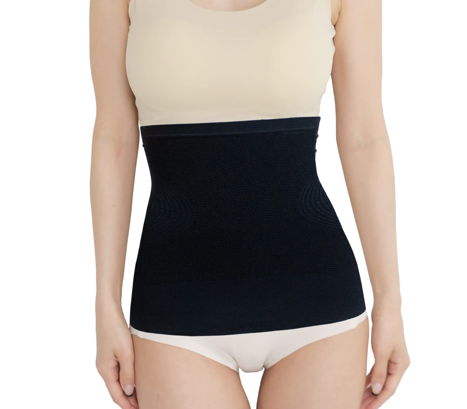 

Laulea Akoakoa Черный L Простой Эластичный Пояс для живота Подтягивающий Форма Подтягивающий Массажный Эффект Волнистая 3D Ткань Эластичная Дышащая Подарочная Ткань