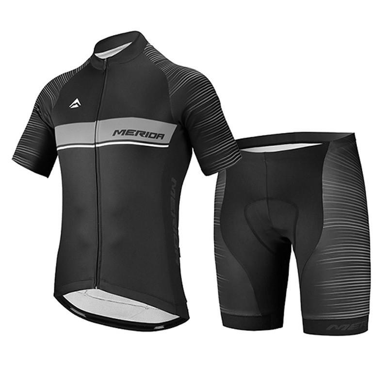 Men Women Cycling Jersey Shorts Set Quick Dry Breathable Bike Riding Outfit Road Mountain Biking