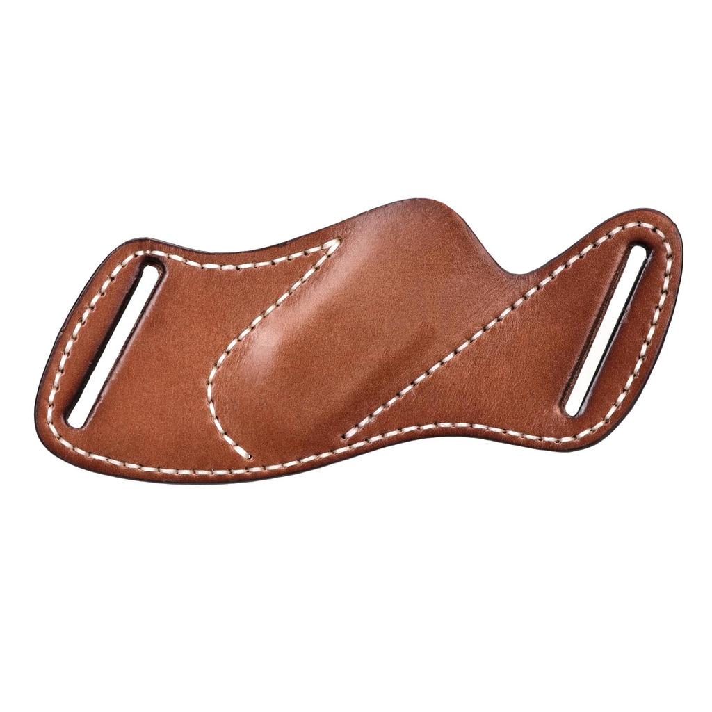 TOURBON Knife Case Leather Petty Knife Sheath Folding Knife Cover Leather Case Knife Case Holster Left Hand Right Hand Belt-worn Electrician's