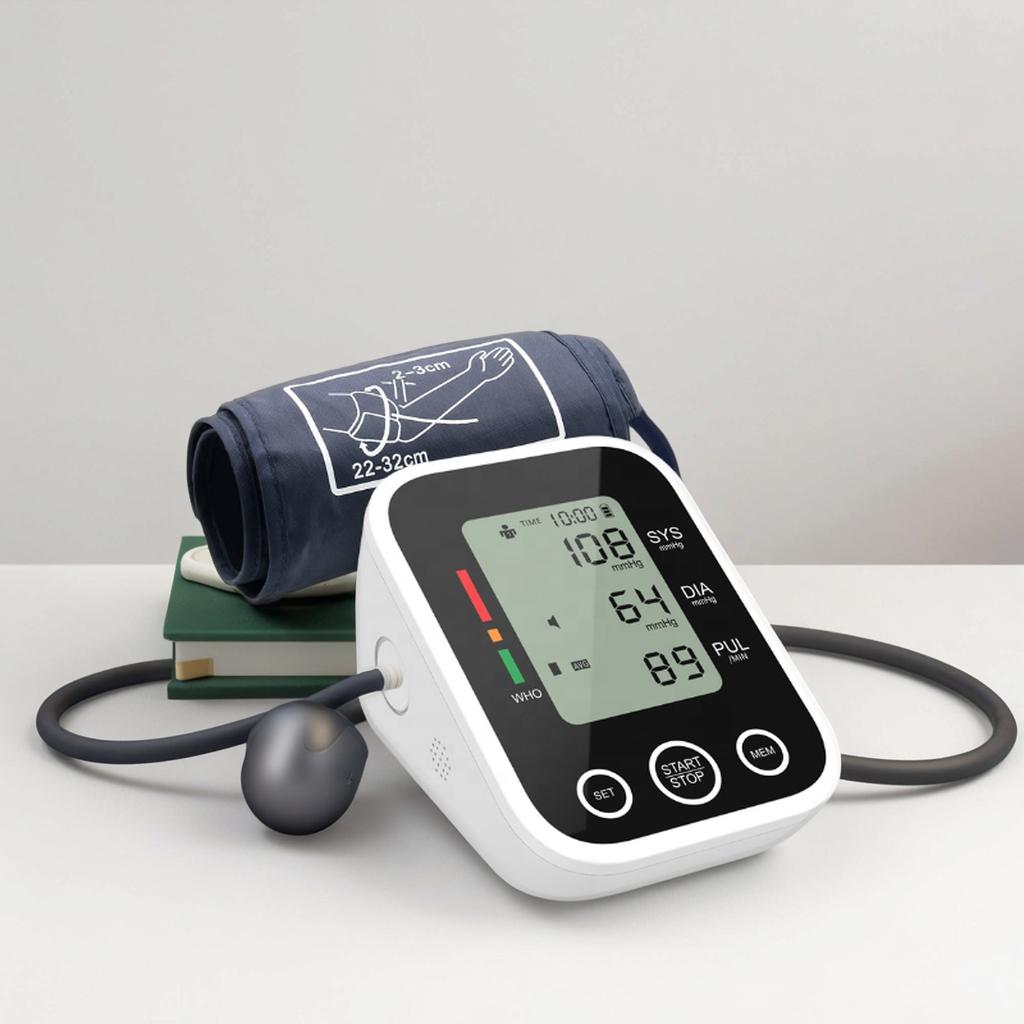 New Design Digital Wrist Blood Pressure Monitor ROHS Certified Drop Shipping Sphygmomanometer Tensiometer Plastic Material