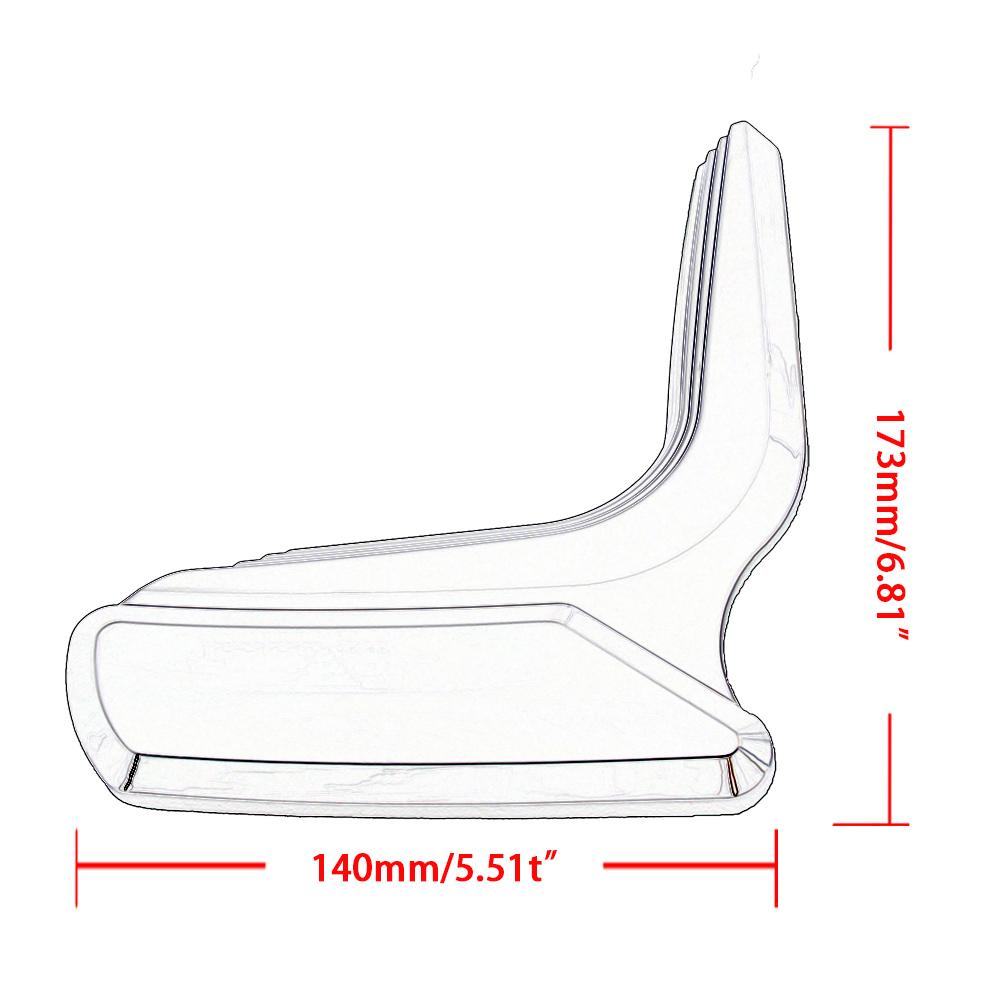 Motorcycle Side Mid-Frame Accents Frame Cover Fairing Trim Housing Decorative Accessory For Indian Scout Bobber Sixty 2015-2023