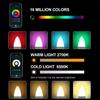 Intelligent Candle Lamp Wifi Light Bulb E14 RGB+CW+WW 5W Tuya Smart Life APP Voice Control Compatible Alexa Google Home Dimmable