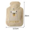 Cartone Animato Peluche Coniglio Orso Borsa Acqua Calda Riempimento Acqua Velluto Piccolo Portatile Studente Scaldamani Carino Borsa Acqua Calda