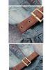 2025 Summer Plus Size Retro Denim Waist-Cinching Slip Dress for Women