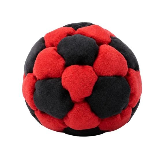 1/3/6Pcs Plush Football Footbags Ball Handmade Multicolored Throwing Beanbag Kids