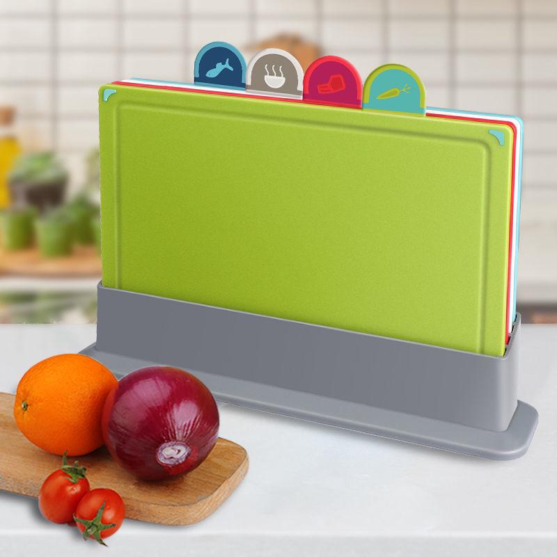 

Высококачественный набор из 5 разделочных досок пищевого класса - Устойчивый к плесени и стильный High-end 5-piece set PP cutting board combination