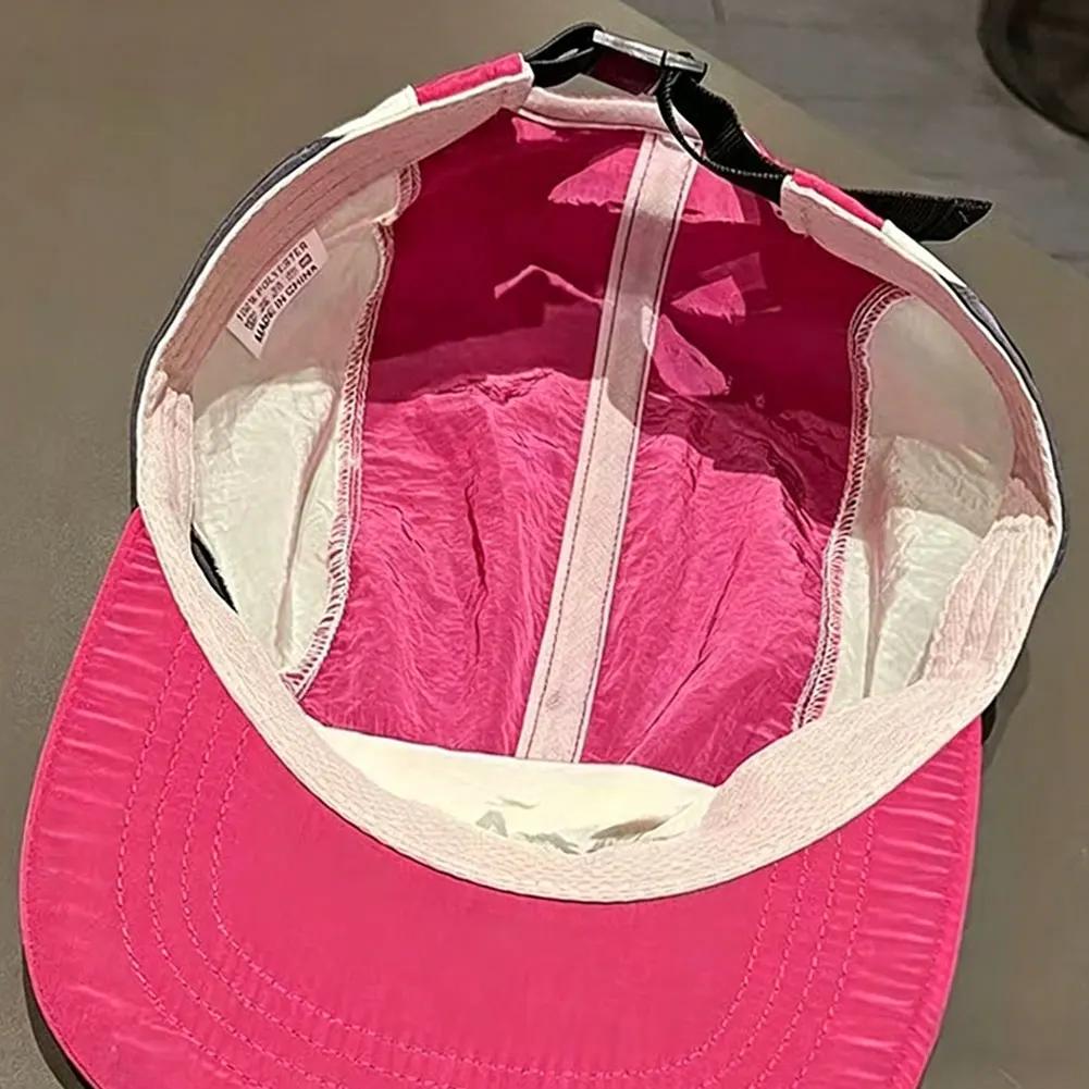 Men'S Solid Color Quick Dry Baseball Cap Summer Uv Protection Sunscreen Breathable Outdoor Sports Leisure Hat