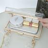 Black Quality Luxury Designer Handbags Brand Shoulder Bag Evening Jelly Transparent Party Clutches Women Handbag Acrylic Purse