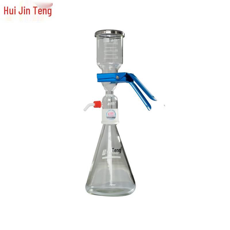 JINTENG Laboratory High Borosilicate Glass Solvent Filter Unit Standard