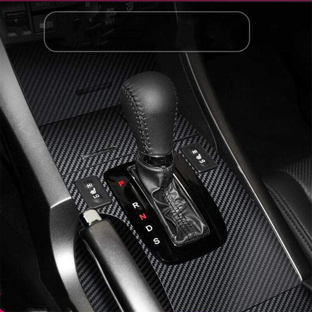 38Pcs Carbon Fiber Look Car Interior Decor Trim Sticker For Acura TSX 2009-2014