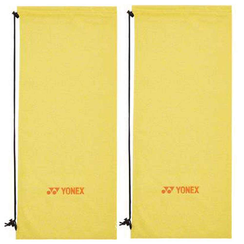 

Мягкий чехол YONEX для теннисной ракетки Citrus Yellow, набор из 2 шт. AC542-440-2SET жёлтый