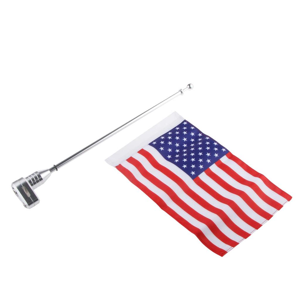 American Luggage Rack Mount Pole for Golden