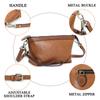 CONTACT'S Genuine Leather Small Shoulder Bags for Women Luxury Designer Sling Bags Female Handbags Clutch Bags Phone Pocket Wallets