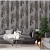 Gray Wood Peel and Stick Wallpaper Wood Planks Self Adhesive Wallpaper Backsplash Line Removable Wall Paper for Bathroom Decor