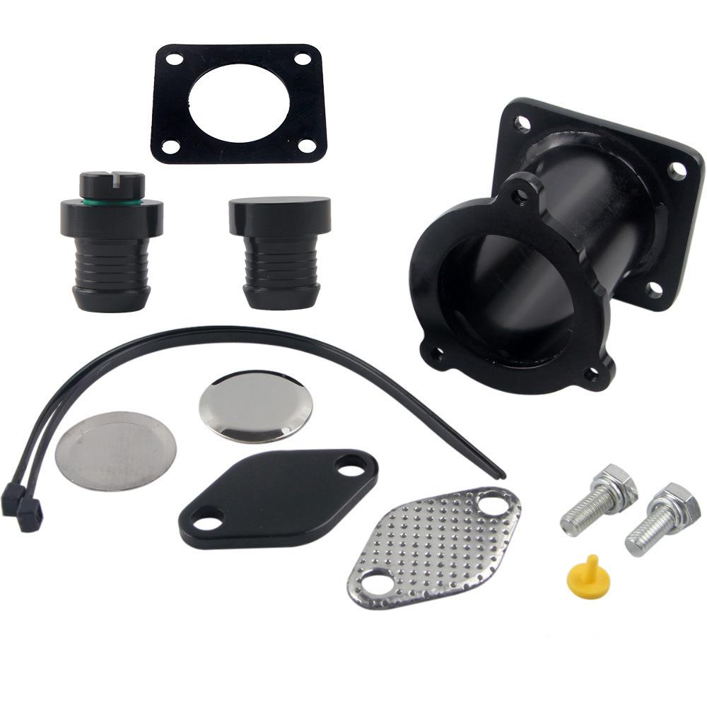 

Комплект серебристых алюминиевых переходников для труб 11717793484 11717804380 для BMW 1 3 5 7 серии E60 E61 E87 E90 E92 E93 320 325D 330D 525D Black+ Black