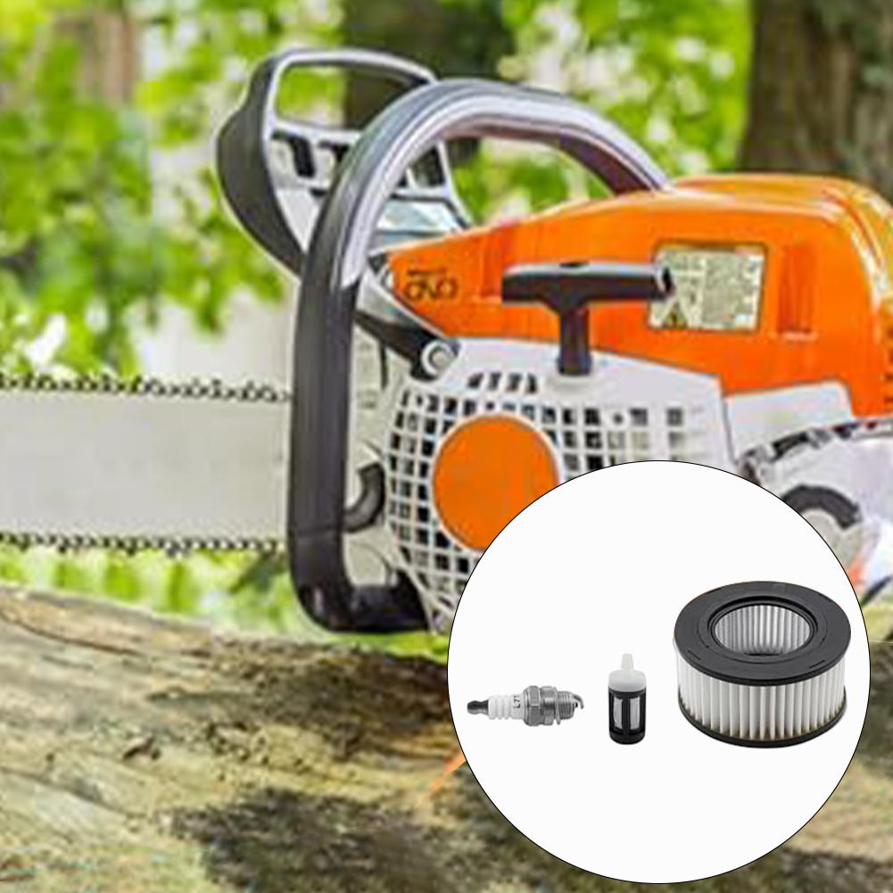 Chainsaw Air Fuel Filter and Spark Tampon Kit Compatible with For MS261 MS271 MS291 MS311 MS362 MS391 for Engine Maintenance