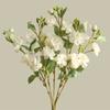 45CM Length Artificial Camellia Flower Silk Material Flower Arrangement  Wedding Decoration