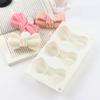 3D Bow-knot and Mouth Silicone Candle Mold Handmade Soy Wax Resin Soap Mould Scented Candle Making Molds Craft Gifts Home Decor