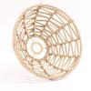Hand Weaved Rattan Lamp Shade Easy to Install Chandelier Lamp Accessories  Restaurant