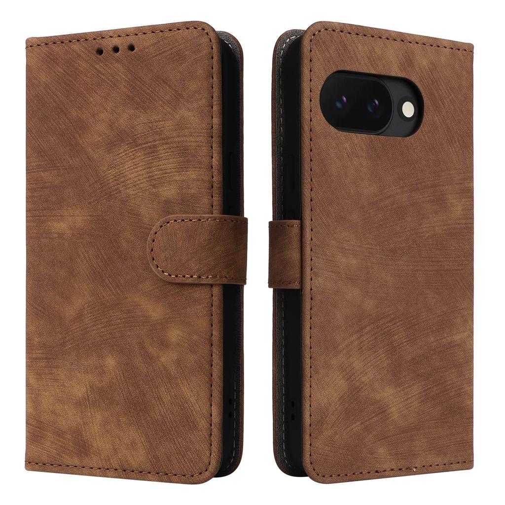 Flip Cover compatible for Google Pixel 10A PU Leather Phone Case Full-Body Protection with [RFID Blocking]