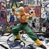 Dragon Ball Tien Shinhan Squatting Figure Anime Collectible Model Statue Toy Desktop Decor
