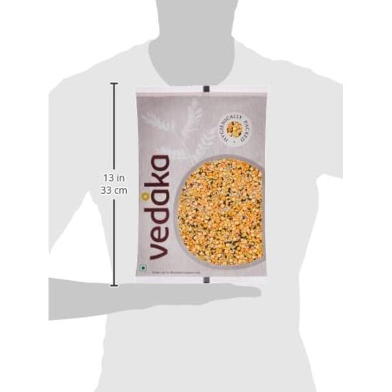 Vedaka Premium Unpolished Mixed Dal |Naturally Rich In Protein | Naturally Cholesterol Free| 2 Kg