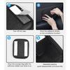Multifunctional Leather Storage Organizers Bag Suitable for Cars Daily Commute Ensuring Orderly Arrangement of