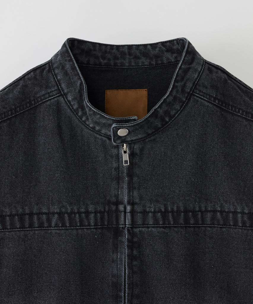 Veste de motard en jean Stco Diems_Noir (Coupe Classique)_Ddjxa72Csb