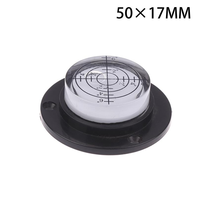 9mm/12mm/17mm Round Horizontal Bubble Level High Precision Bubble Level Bulls Eye Horizontal Spirit Level