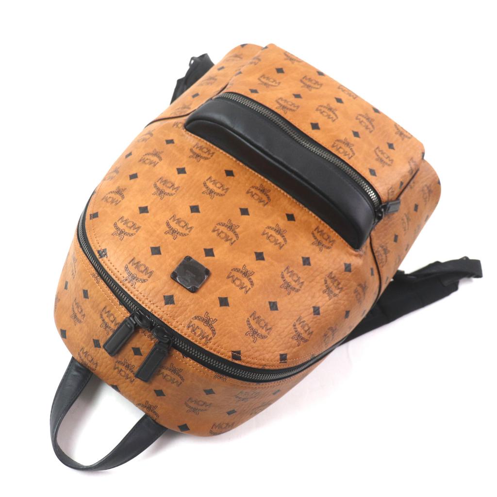 Pristine MCM Backpack  Daypack Stark Backpack in Visetos Medium canvas  Used