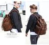 AUGUR Vintage Canvas Backpack for Men – Dual-Shoulder Laptop & School Bag