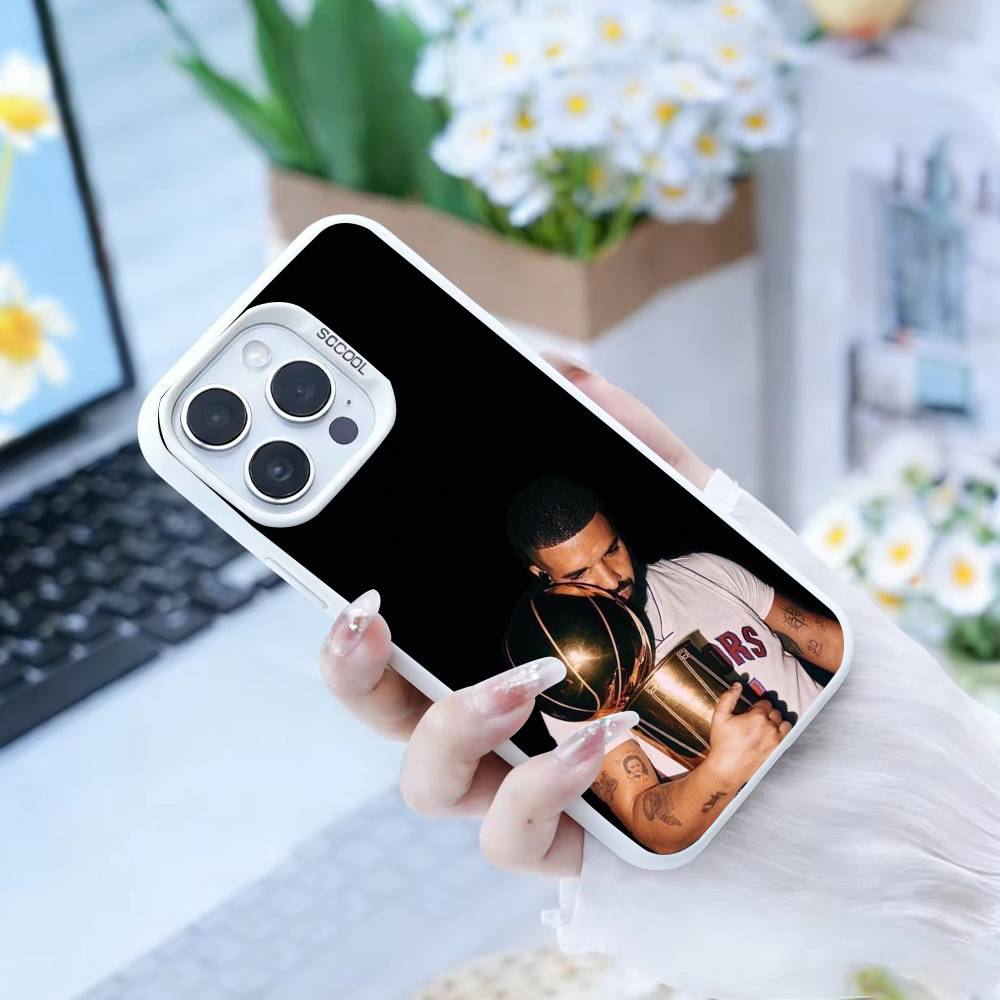 Singer Rapper D-Drake Phone Case For IPhone 16 17 15 14 12 13 Pro Max white Color Shockproof Cover